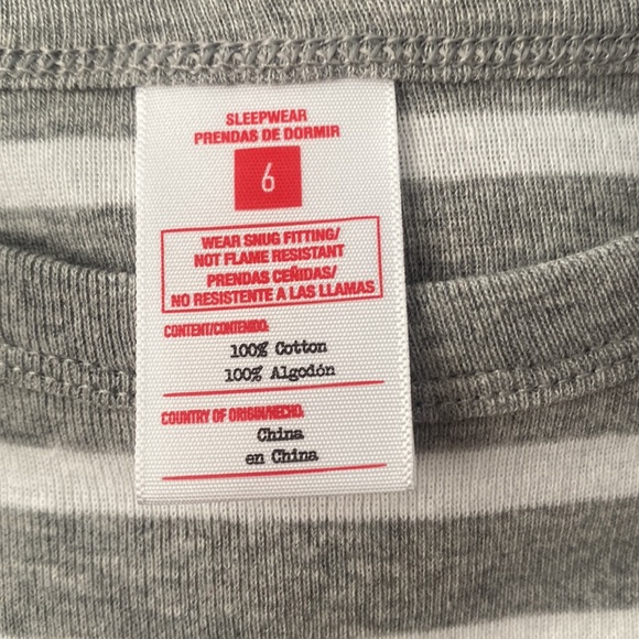 NWT Stripped Pajamas 2 pairs - Picture 2 of 3